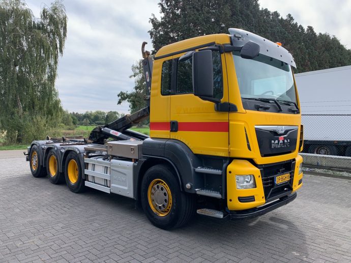 Man TGS 35.440 8X4 - HYVA 30 TONS HOOK CONTAINERSYSTEM EURO 6